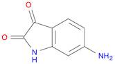 1H-Indole-2,3-dione, 6-amino-