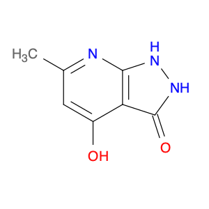 3H-Pyrazolo[3,4-b]pyridin-3-one, 1,2-dihydro-4-hydroxy-6-methyl-