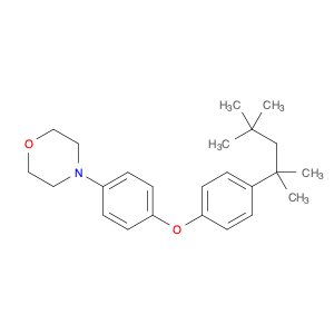 Morpholine, 4-[4-[4-(1,1,3,3-tetramethylbutyl)phenoxy]phenyl]-