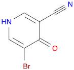 3-Pyridinecarbonitrile, 5-bromo-1,4-dihydro-4-oxo-