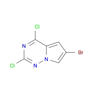 6-Bromo-2,4-dichloropyrrolo[2,1-f][1,2,4]triazine