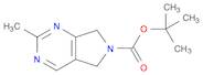 6H-Pyrrolo[3,4-d]pyrimidine-6-carboxylic acid, 5,7-dihydro-2-methyl-, 1,1-dimethylethyl ester