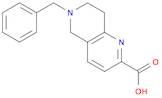 1,6-Naphthyridine-2-carboxylic acid, 5,6,7,8-tetrahydro-6-(phenylmethyl)-