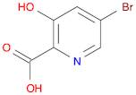 2-Pyridinecarboxylic acid, 5-bromo-3-hydroxy-