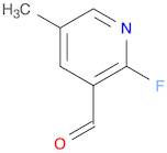 3-Pyridinecarboxaldehyde, 2-fluoro-5-methyl-