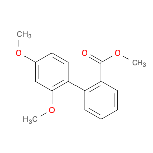 [1,1'-Biphenyl]-2-carboxylic acid, 2',4'-dimethoxy-, methyl ester
