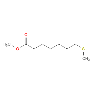 Heptanoic acid, 7-(methylthio)-, methyl ester