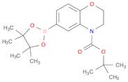 4H-1,4-Benzoxazine-4-carboxylic acid, 2,3-dihydro-6-(4,4,5,5-tetraMethyl-1,3,2-dioxaborolan-2-yl...