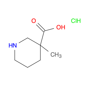 3-Piperidinecarboxylic acid, 3-methyl-, hydrochloride (1:1)