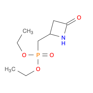 Phosphonic acid, [(4-oxo-2-azetidinyl)methyl]-, diethyl ester (9CI)