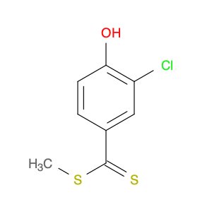 Benzenecarbodithioic acid, 3-chloro-4-hydroxy-, methyl ester