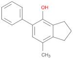 1H-Inden-4-ol, 2,3-dihydro-7-methyl-5-phenyl-