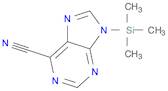 9H-Purine-6-carbonitrile, 9-(trimethylsilyl)-