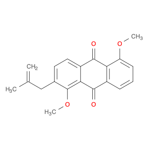 9,10-Anthracenedione, 1,5-dimethoxy-2-(2-methyl-2-propen-1-yl)-