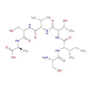 L-Alanine, N-[N-[N-[N-(N-L-seryl-L-isoleucyl)-L-threonyl]-L-valyl]-L-seryl]- (9CI)