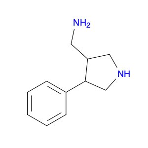 (4-Phenylpyrrolidin-3-yl)methanamine