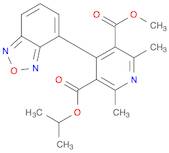 3,5-Pyridinedicarboxylic acid, 4-(2,1,3-benzoxadiazol-4-yl)-2,6-dimethyl-, 3-methyl 5-(1-methyleth…