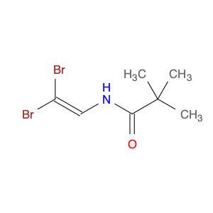 Propanamide, N-(2,2-dibromoethenyl)-2,2-dimethyl-
