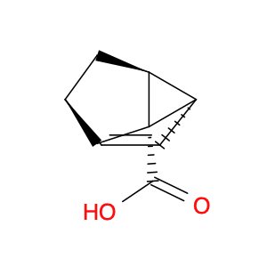 Tricyclo[3.2.1.02,7]oct-3-ene-1-carboxylic acid, (1R,2S,5R,7S)-