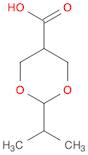 1,3-Dioxane-5-carboxylic acid, 2-(1-methylethyl)-