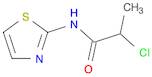 Propanamide, 2-chloro-N-2-thiazolyl-