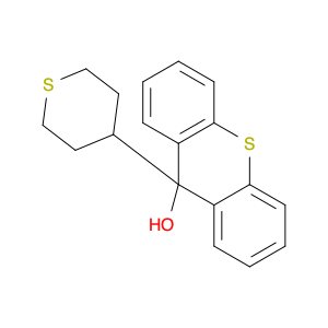9H-Thioxanthen-9-ol, 9-(tetrahydro-2H-thiopyran-4-yl)-