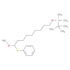 Benzene, [[9-[[(1,1-dimethylethyl)dimethylsilyl]oxy]-1-methoxynonyl]thio]-