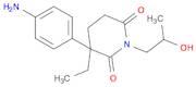 2,6-Piperidinedione, 3-(4-aminophenyl)-3-ethyl-1-(2-hydroxypropyl)-