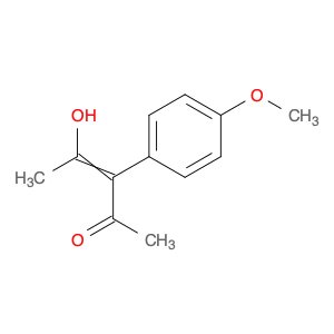 3-Penten-2-one, 4-hydroxy-3-(4-methoxyphenyl)-