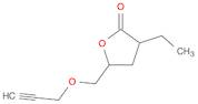 2(3H)-Furanone, 3-ethyldihydro-5-[(2-propynyloxy)methyl]- (9CI)