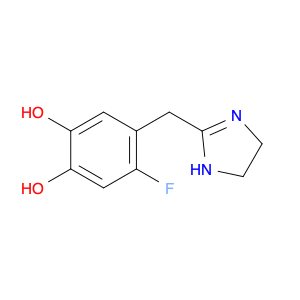 1,2-Benzenediol, 4-[(4,5-dihydro-1H-imidazol-2-yl)methyl]-5-fluoro-
