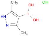 Boronic acid, B-(3,5-dimethyl-1H-pyrazol-4-yl)-, hydrochloride (1:1)