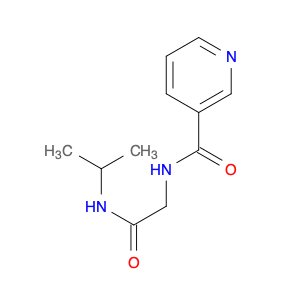 3-Pyridinecarboxamide, N-[2-[(1-methylethyl)amino]-2-oxoethyl]-