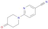 3-Pyridinecarbonitrile, 6-(4-oxo-1-piperidinyl)-