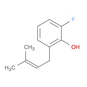 Phenol, 2-fluoro-6-(3-methyl-2-buten-1-yl)-