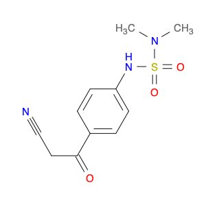 Sulfamide, N'-[4-(2-cyanoacetyl)phenyl]-N,N-dimethyl-