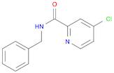 2-Pyridinecarboxamide, 4-chloro-N-(phenylmethyl)-