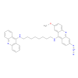 1,8-Octanediamine, N1-9-acridinyl-N8-(6-azido-2-methoxy-9-acridinyl)-