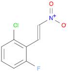 Benzene, 1-chloro-3-fluoro-2-[(1E)-2-nitroethenyl]-