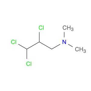 1-Propanamine, 2,3,3-trichloro-N,N-dimethyl-