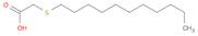 Acetic acid, 2-(undecylthio)-