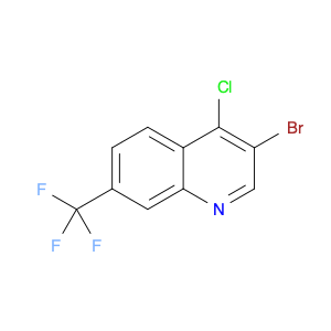 Quinoline, 3-bromo-4-chloro-7-(trifluoromethyl)-