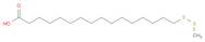 Hexadecanoic acid, 16-(methyldithio)-