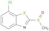 Benzothiazole, 7-chloro-2-(methylsulfinyl)-