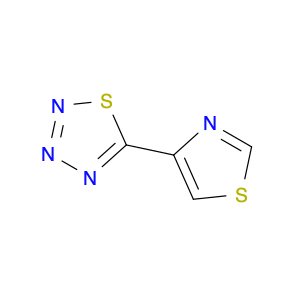 1,2,3,4-Thiatriazole, 5-(4-thiazolyl)-