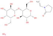 α-D-Glucopyranose, 4-O-β-D-galactopyranosyl-, monohydrate, mixt. with 1-ethenyl-2-pyrrolidinone ho…