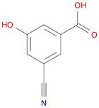 Benzoic acid, 3-cyano-5-hydroxy-