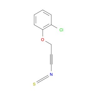 Benzene, 1-chloro-2-[(3-isothiocyanato-2-propyn-1-yl)oxy]-
