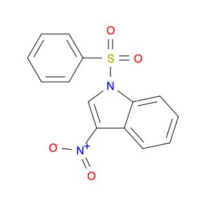 3-nitro-1-(phenylsulfonyl)-1H-indole