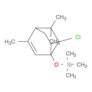 Bicyclo[2.2.2]oct-2-ene, 7-chloro-3,5,5-trimethyl-1-[(trimethylsilyl)oxy]-